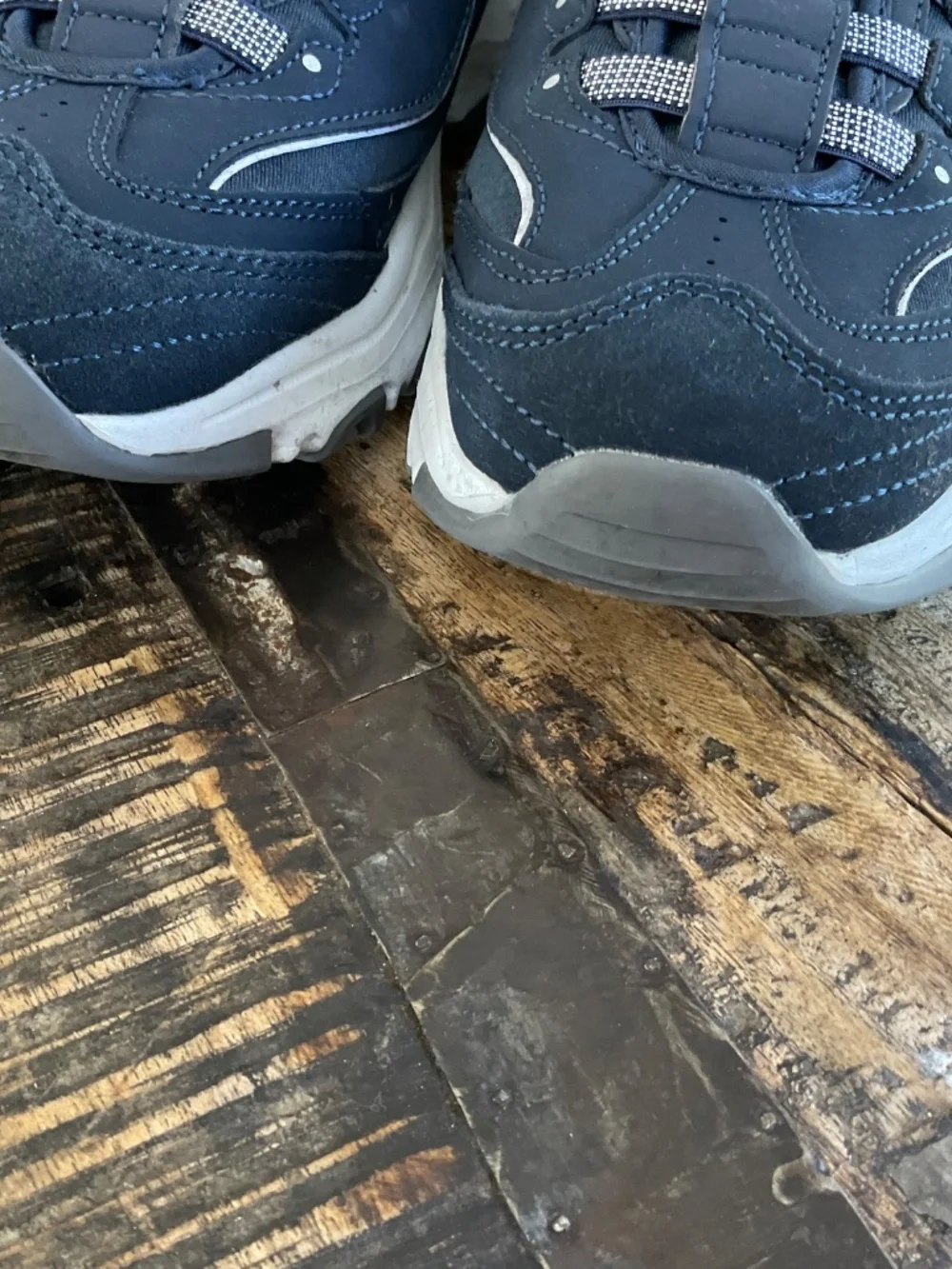 D Lite Skechers,blue 6.5